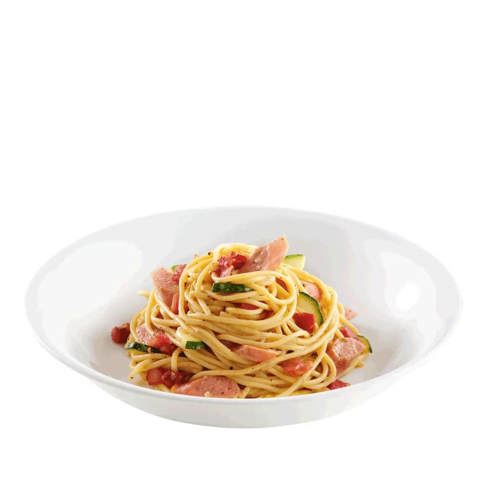 Bacon Black Pepper Spaghetti