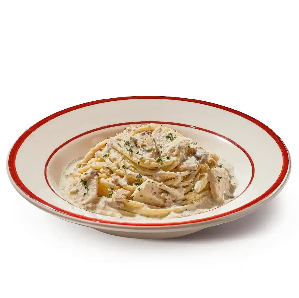Chicken Creamy Mushroom Spaghetti