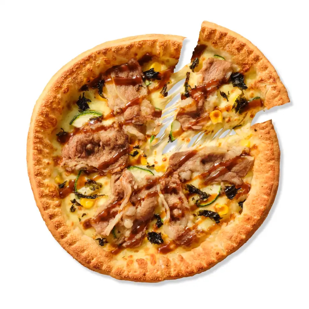 Chicago Beef Teriyaki Pizza
